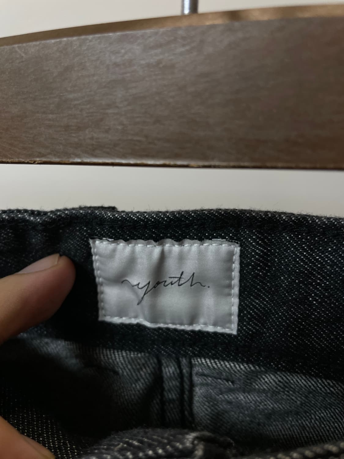 (28) youth 유스 롱버전 와이드 데님팬츠 상품이미지5