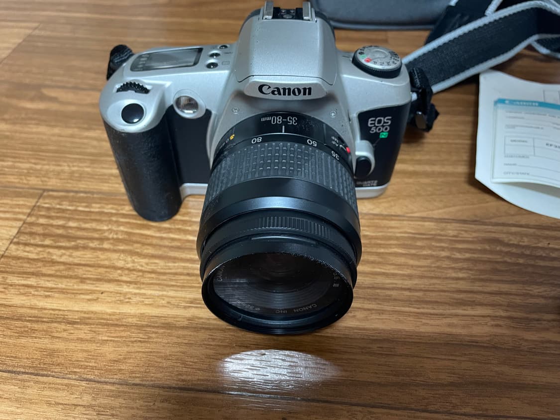 캐논 EOS 500 필름 카메라 35-80mm 렌즈 상품이미지2