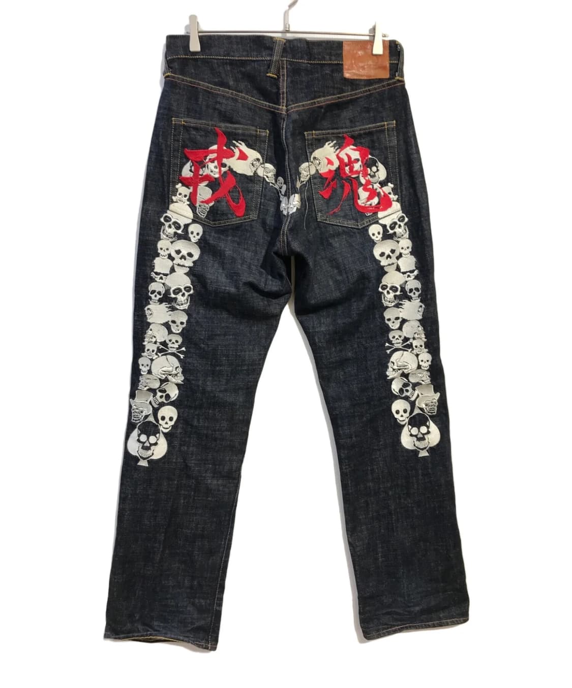 EVISU Martial Spirit Skull Denim Pants 상품이미지3