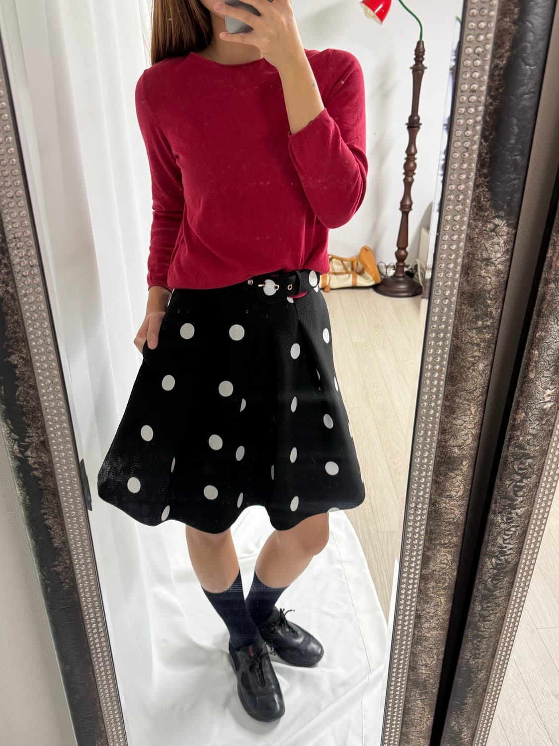 Moschino dot skirt  상품이미지4