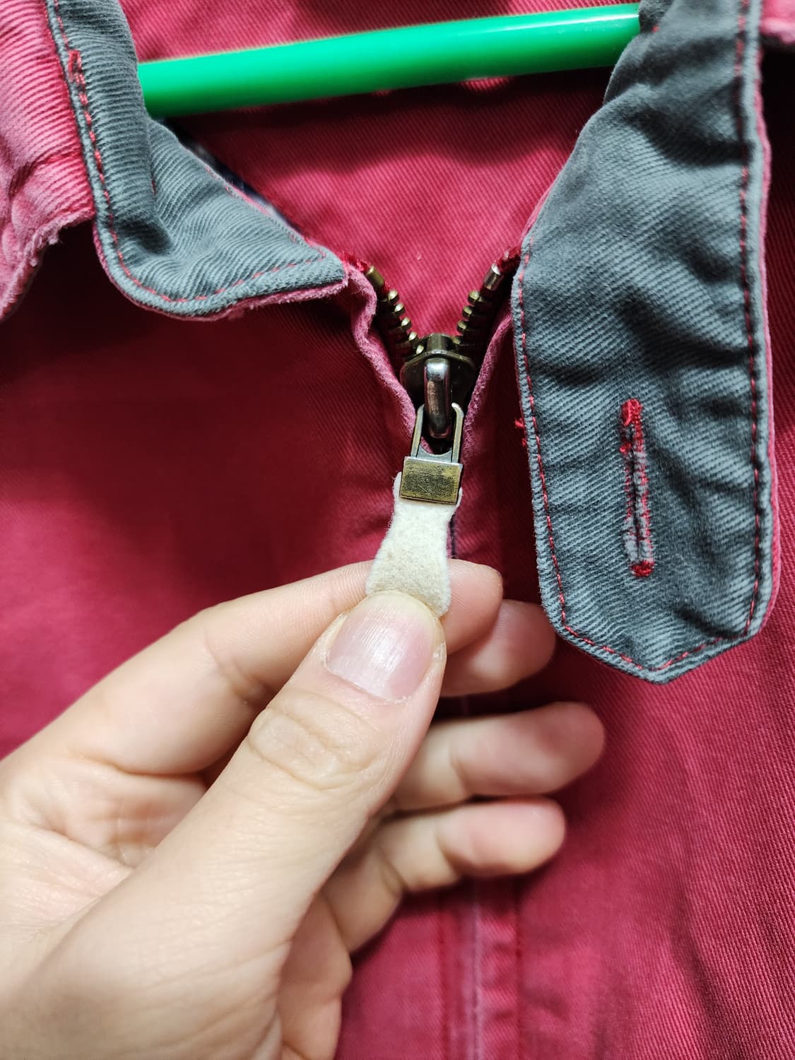 90s 폴로 빈티지 버건디 스윙톱 상품이미지5