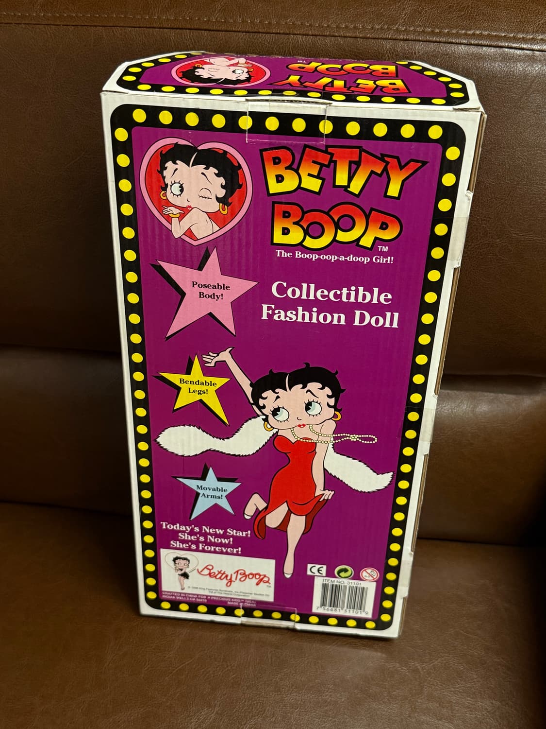 Betty Boop 빈티지베티붑 (레드드레스 박스 포함 36cm) 상품이미지10