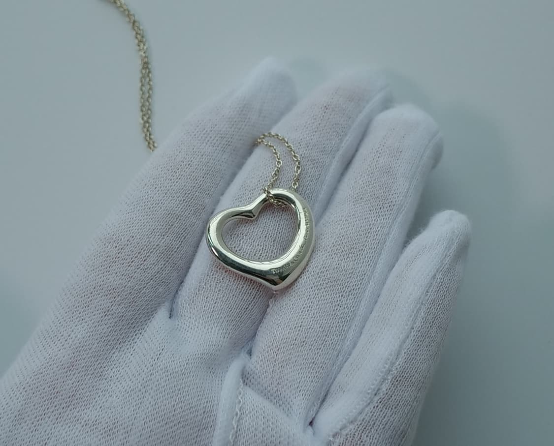 [Tiffany&Co] Open heart pendant 22mm 상품이미지5
