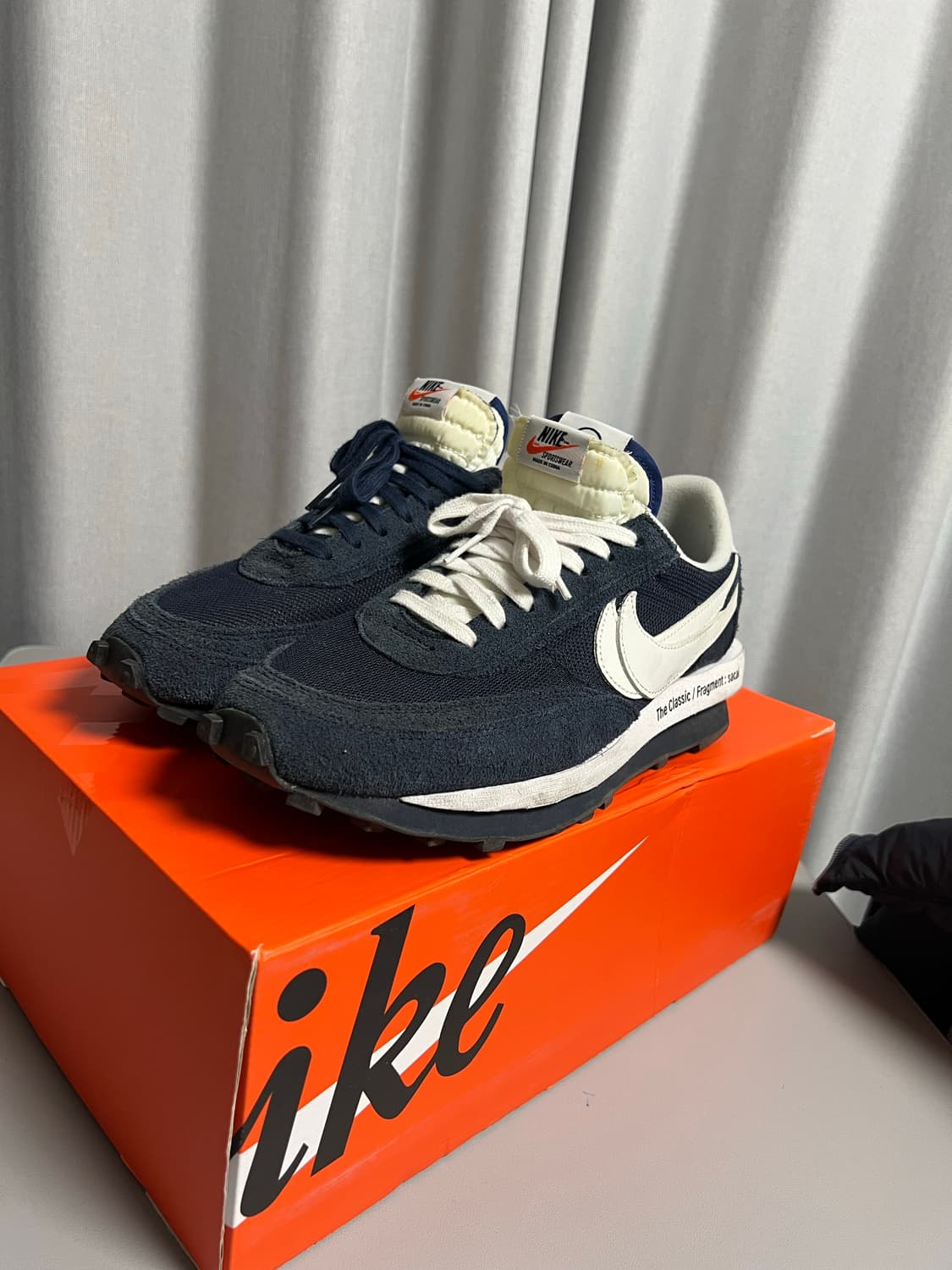 (NIKE X sacai X Fragment) 나이키 LD와플 사카이 프 상품이미지3