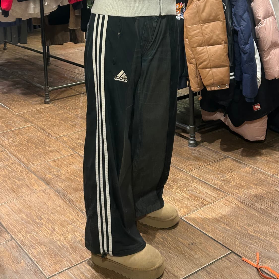 [HI] 아디다스 커스텀 벌룬 데님팬츠 상품이미지2