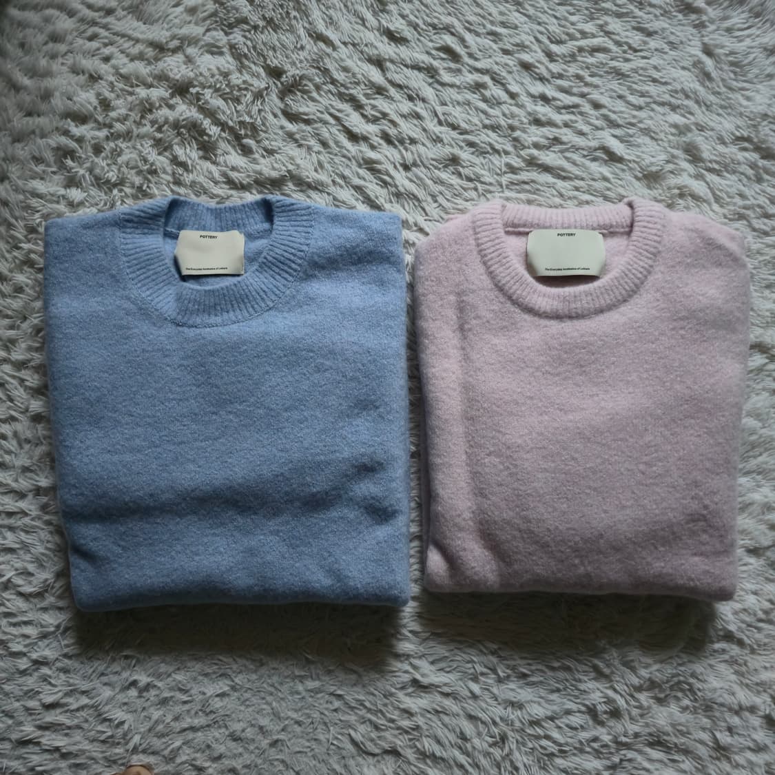 포터리 컴포트 크루넥니트 새제품 3사이즈 상품이미지3