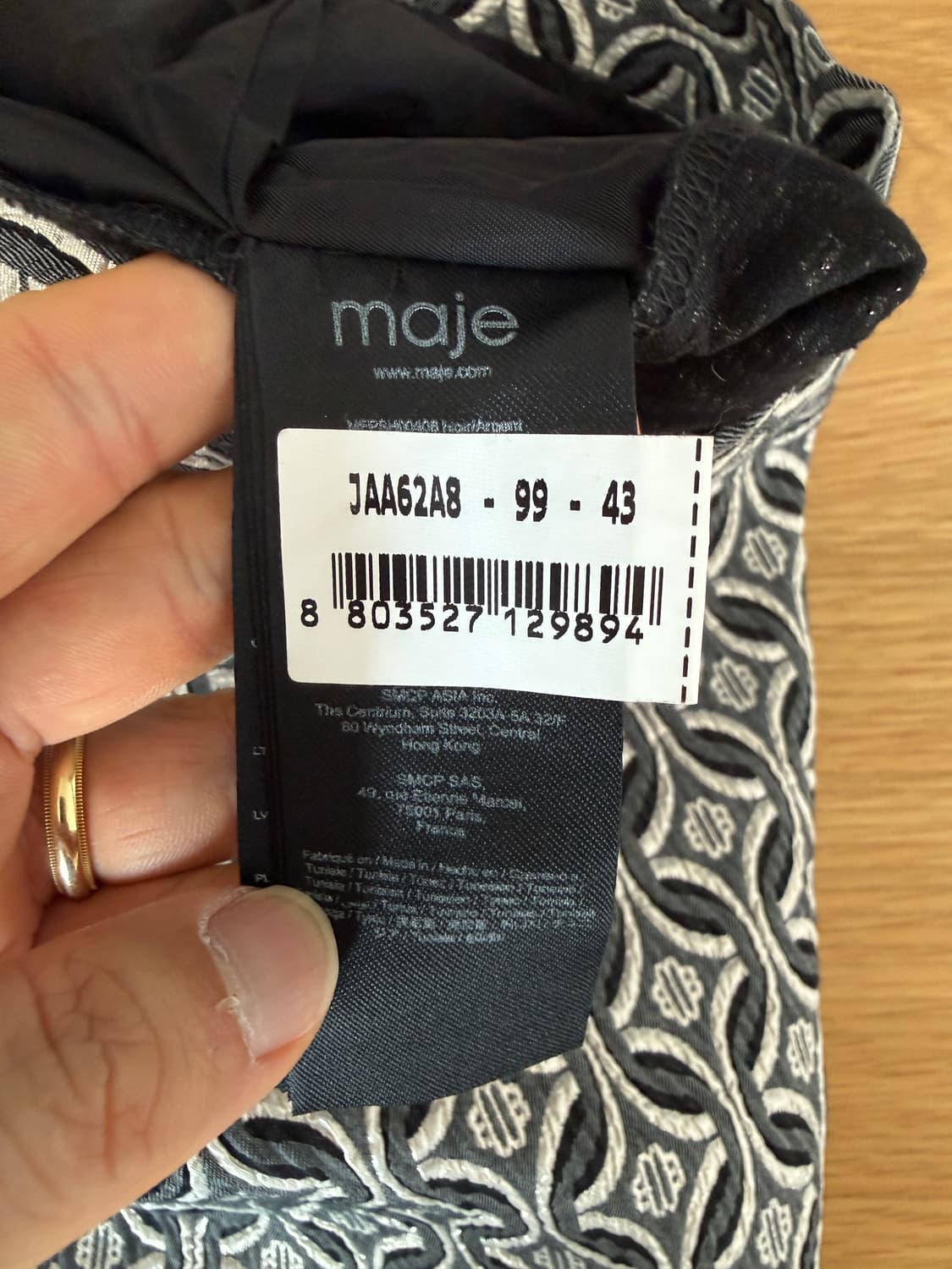 마쥬(maje) 패턴 숏 팬츠 상품이미지8