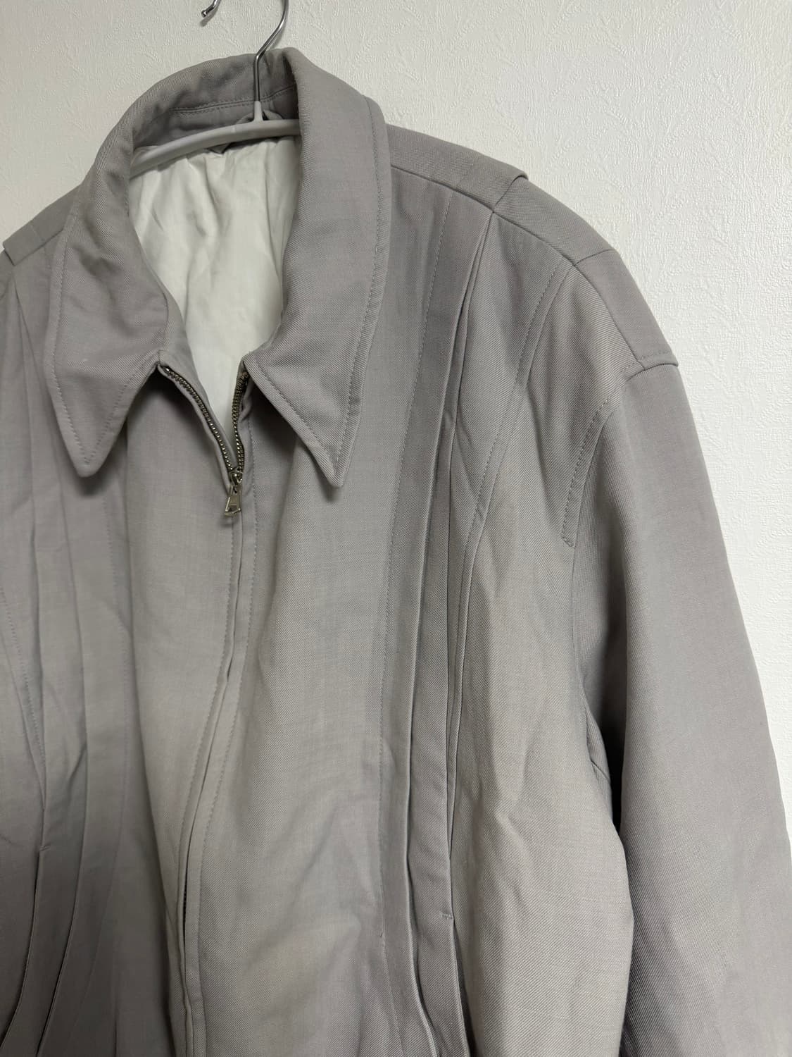 쿠어 울 블루종 미디엄 그레이 상품이미지3