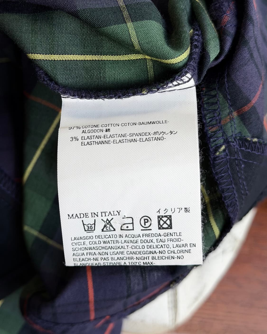 Vivienne Westwood man unbalanced 체크셔츠 상품이미지9