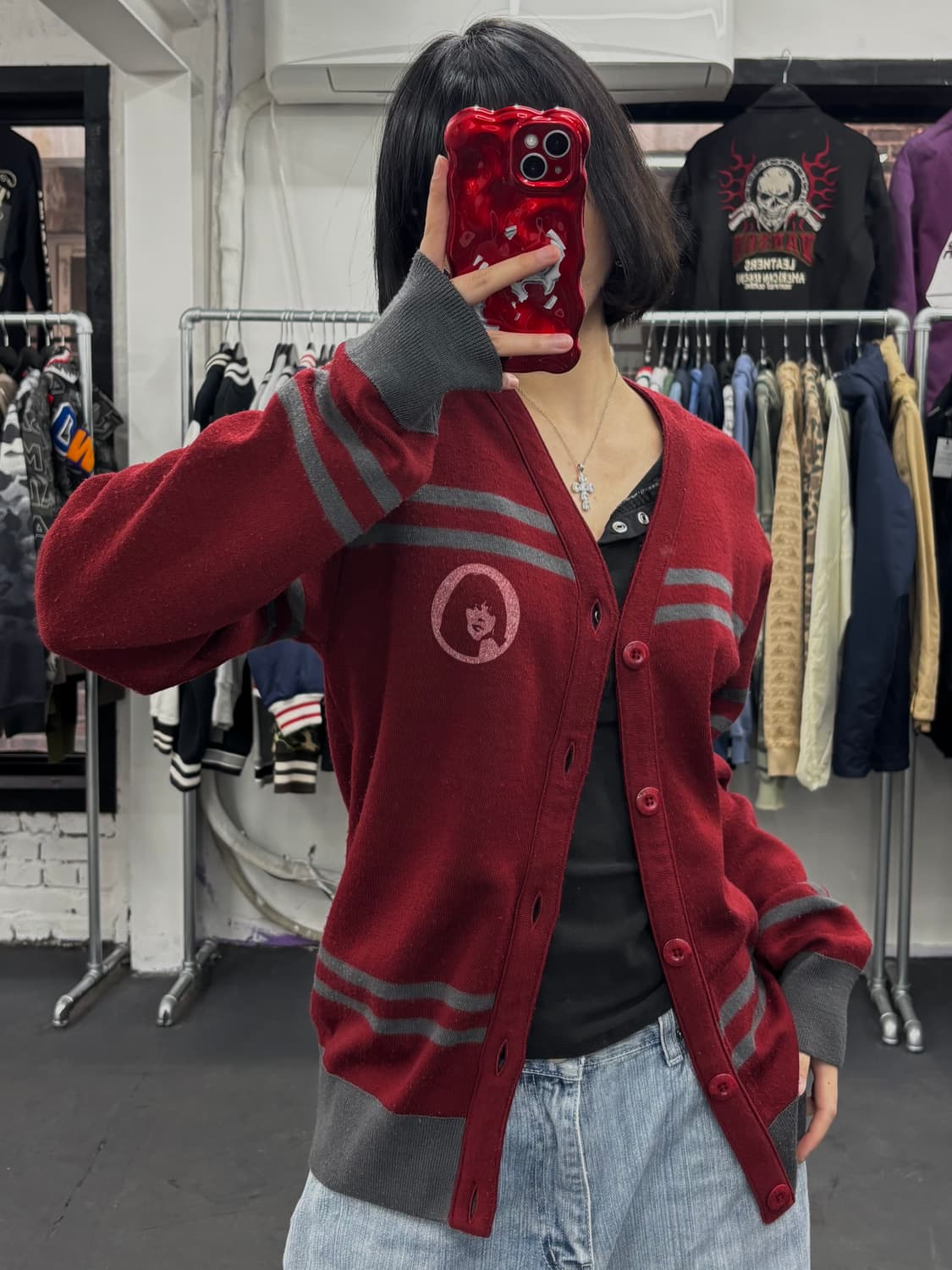 히스테릭 글래머 히스걸 가디건  상품이미지1