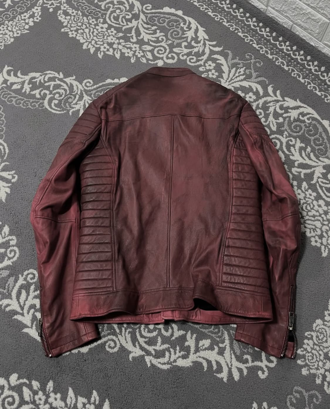 Xagon man washed leather jacket  상품이미지4