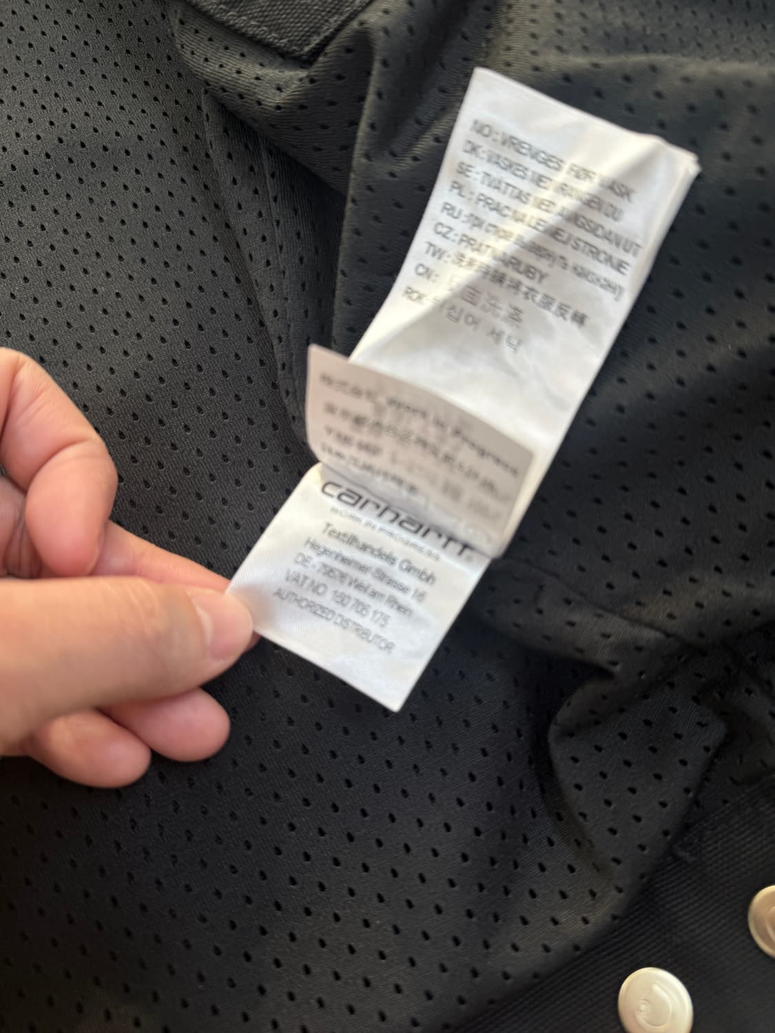 칼하트 WIP 디트로이트 자켓 매쉬 상품이미지9