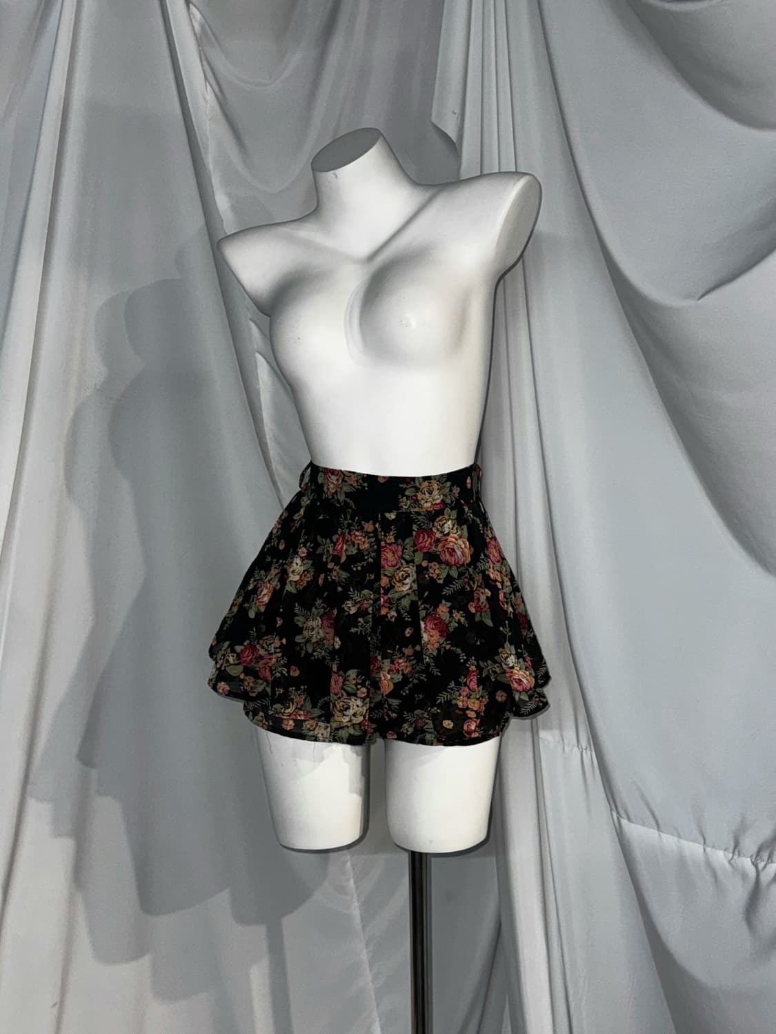 엑시즈팜 플라워 블랙 오리엔탈 크로셰 코디세트  상품이미지2