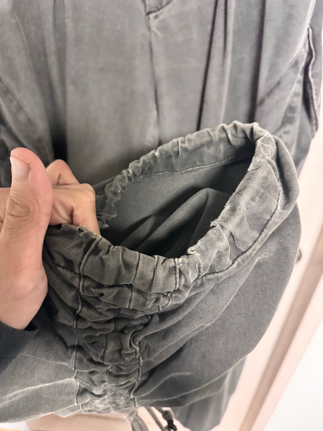 혜인서 카고 팬츠 챠콜 상품이미지6