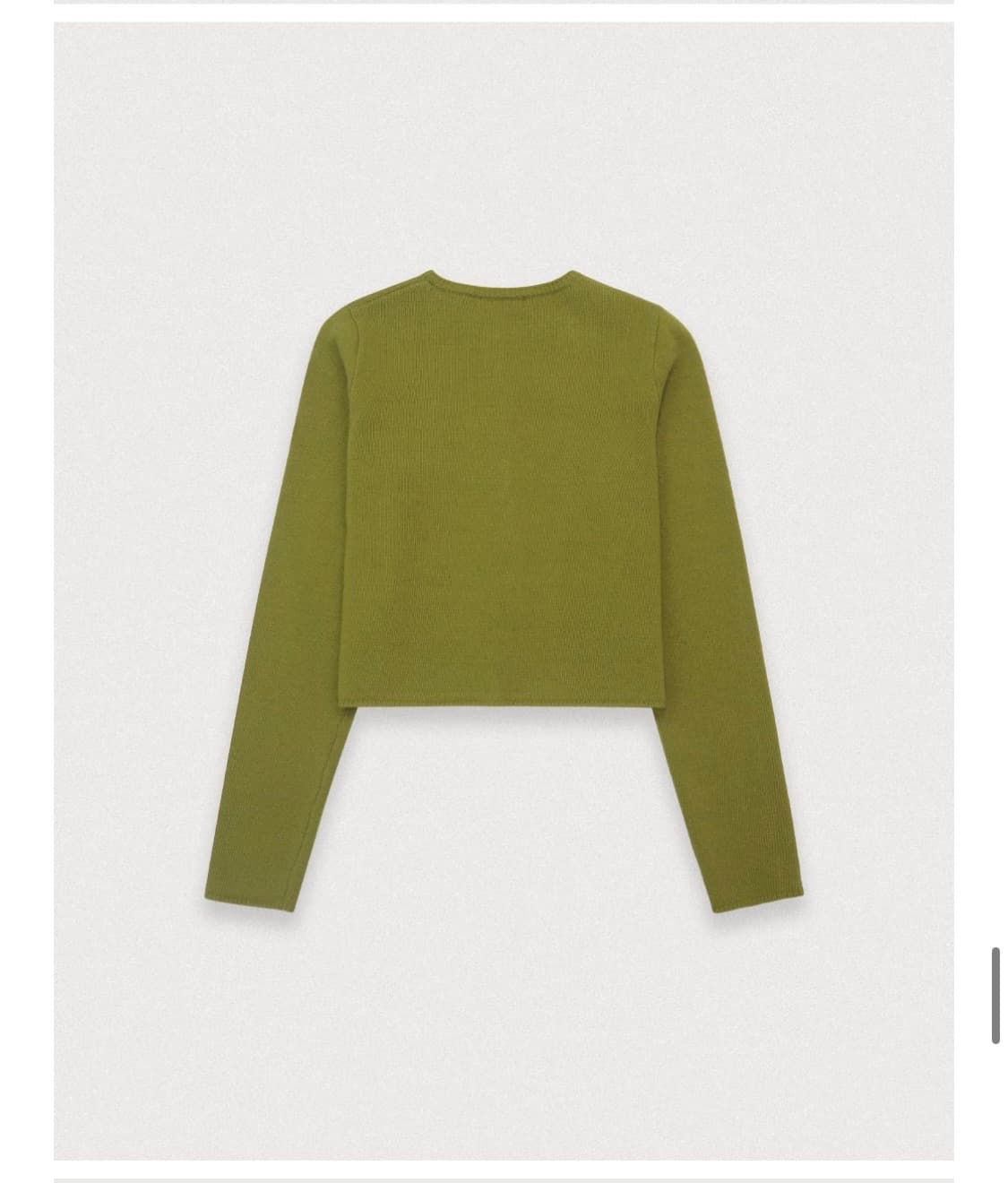 foeto Persona heart cardigan(olive) 상품이미지5