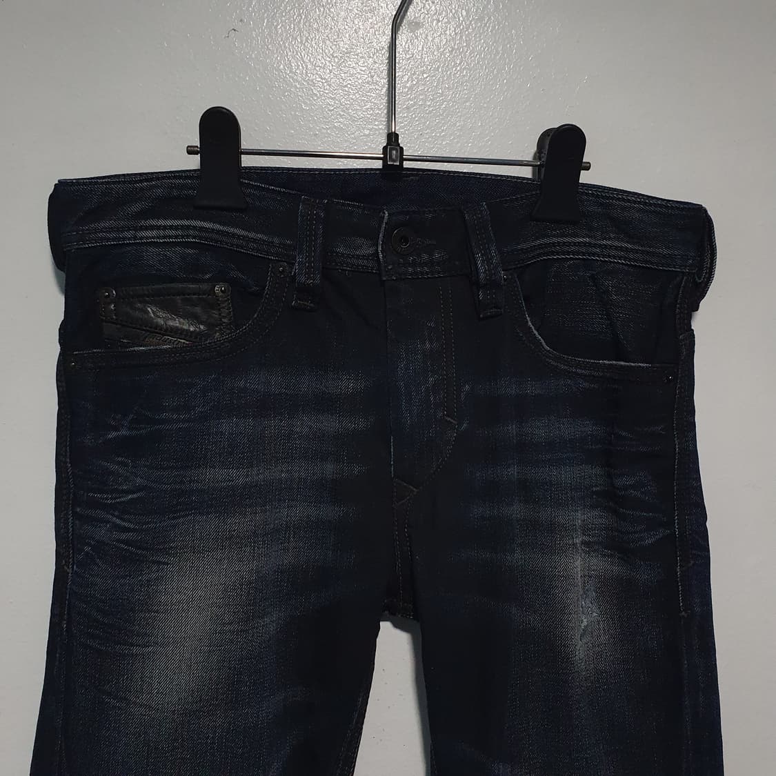 28-30인치) 디젤 타나즈 워싱 데님팬츠 슬림 스키니 스판 청바지 상품이미지2