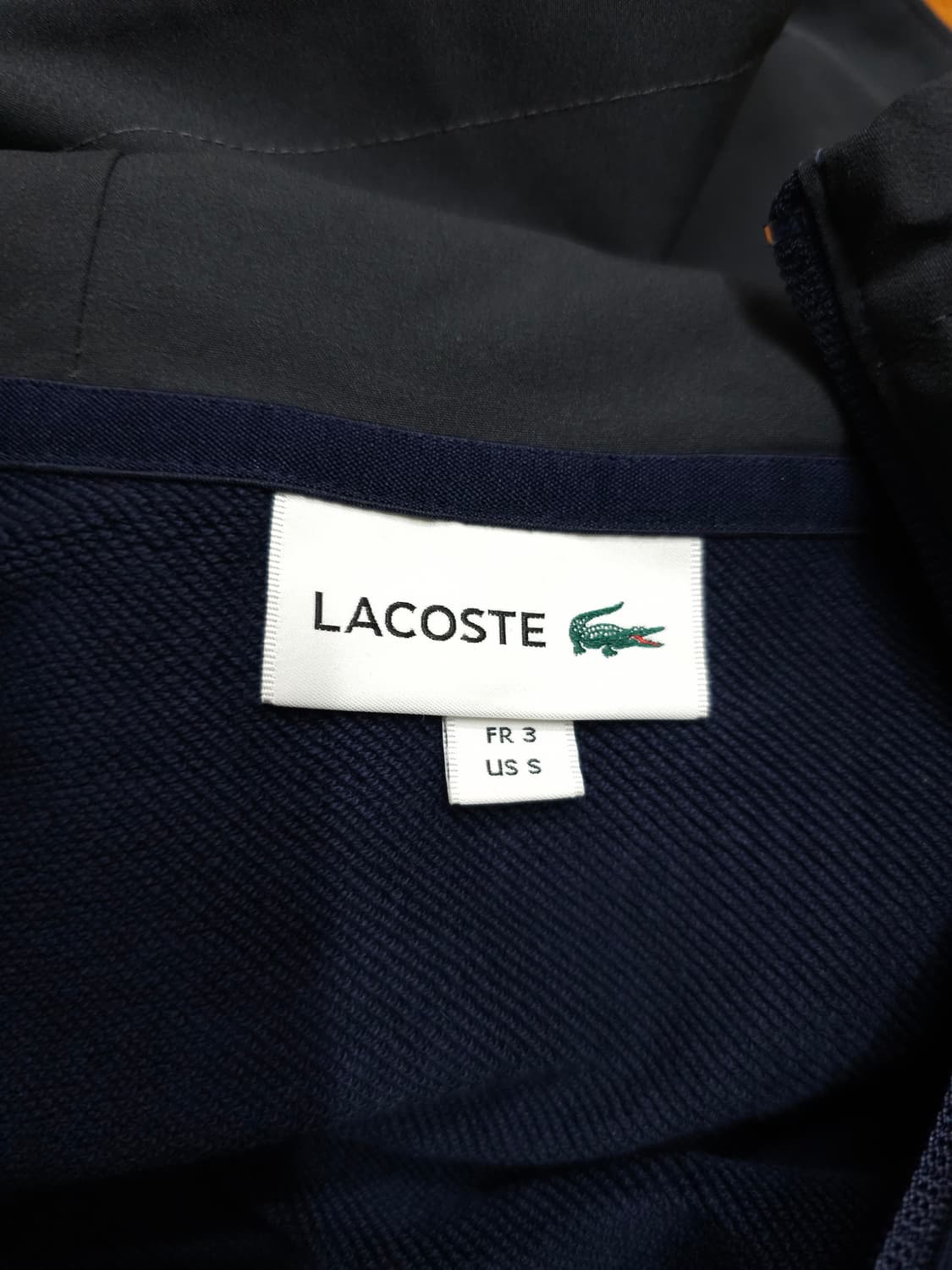 라코스테 네이비 하프집업 후드티 상품이미지7