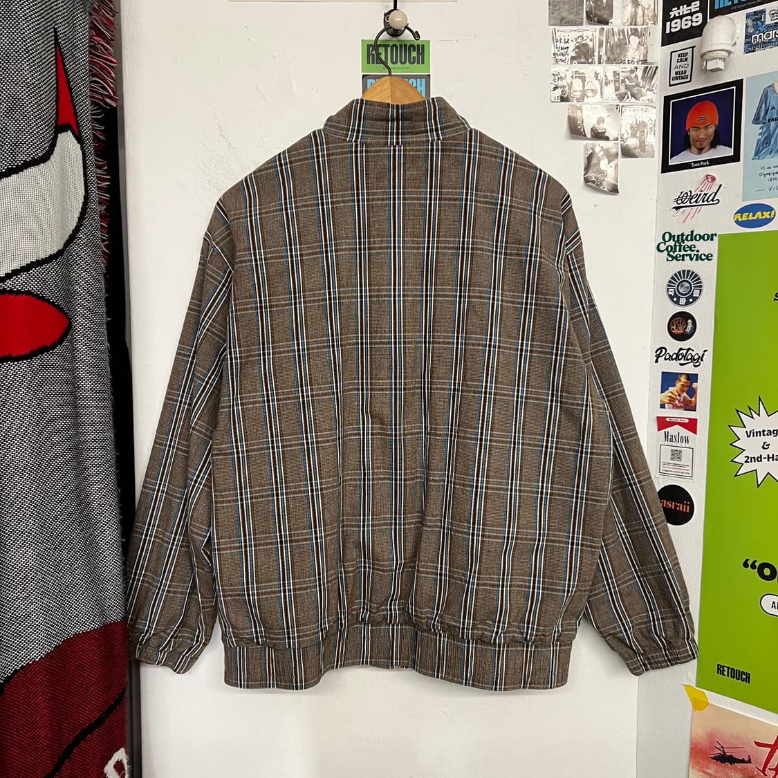 해버굿타임 체크 스윙탑 자켓 상품이미지8