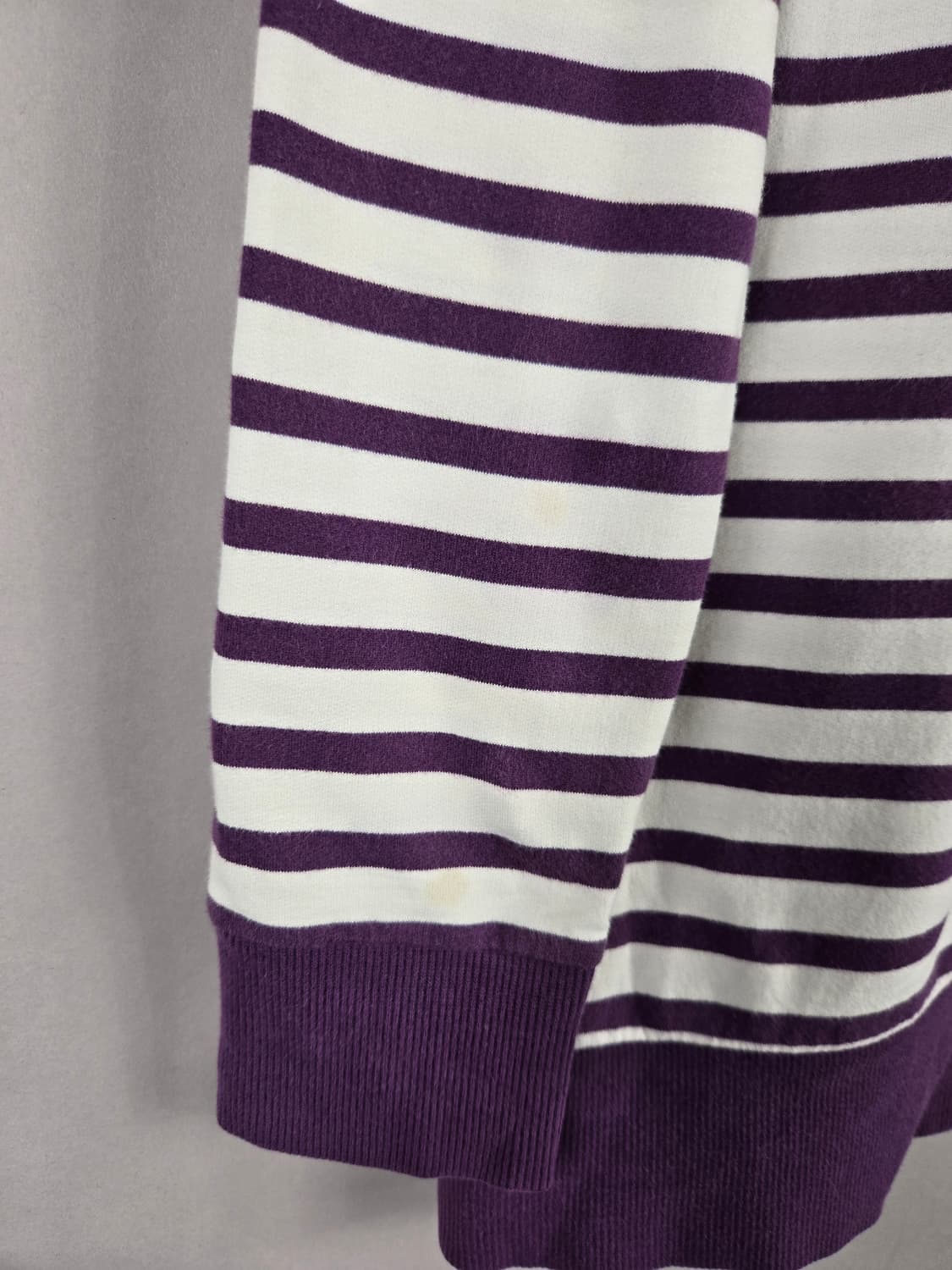 [무료배송]라코스테 90 (36) 여성 보트넥 스트라이프 긴팔 티셔츠 상품이미지7