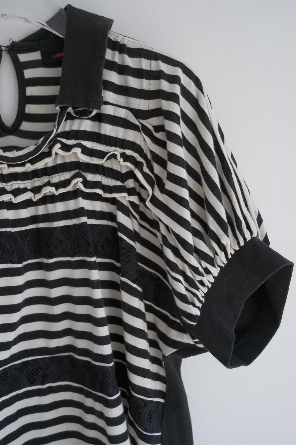 Lace stripe top 상품이미지7