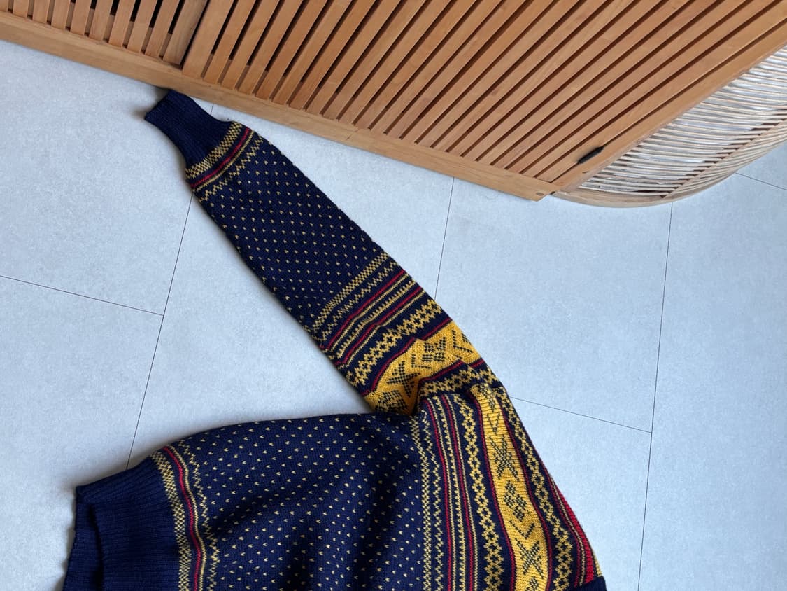 F1 x Marlboro 빈티지 80s 니트 상품이미지5