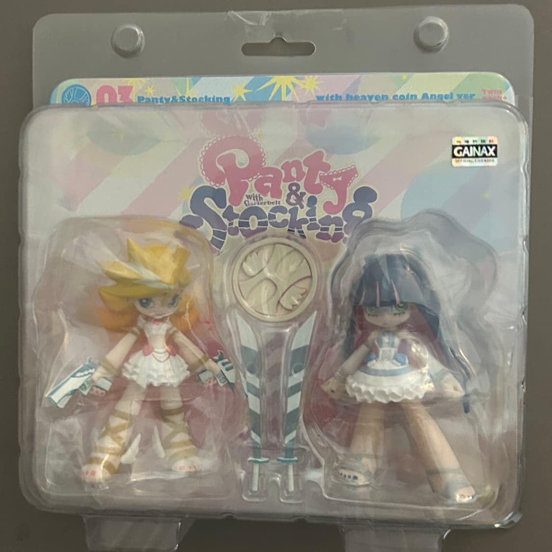 미개봉) Phat! 팬티&스타킹 팬스가 트윈팩 고전 미소녀 피규어 변신 상품이미지2