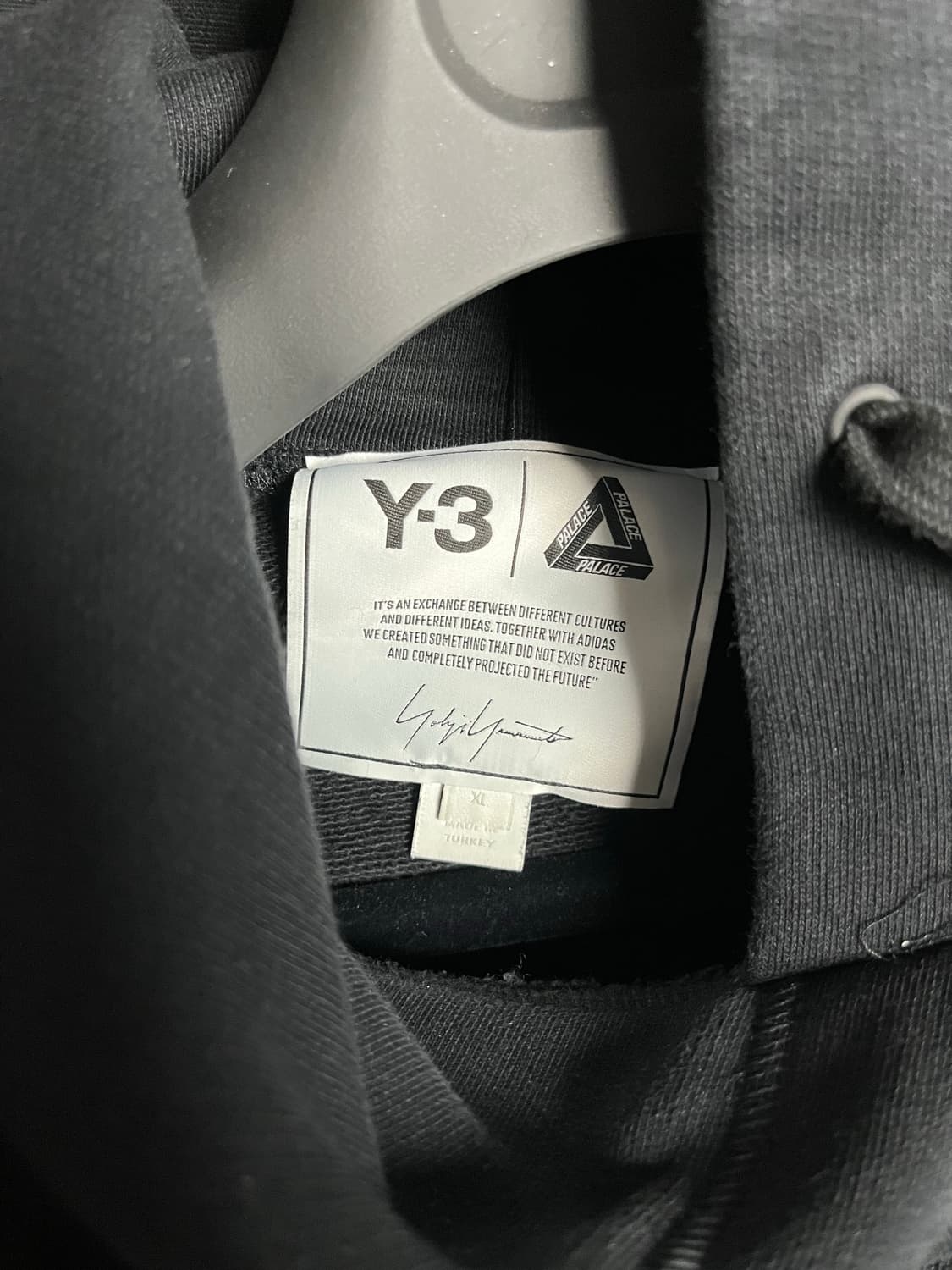 팔라스 y3 콜라보 후드티 XL 상품이미지3