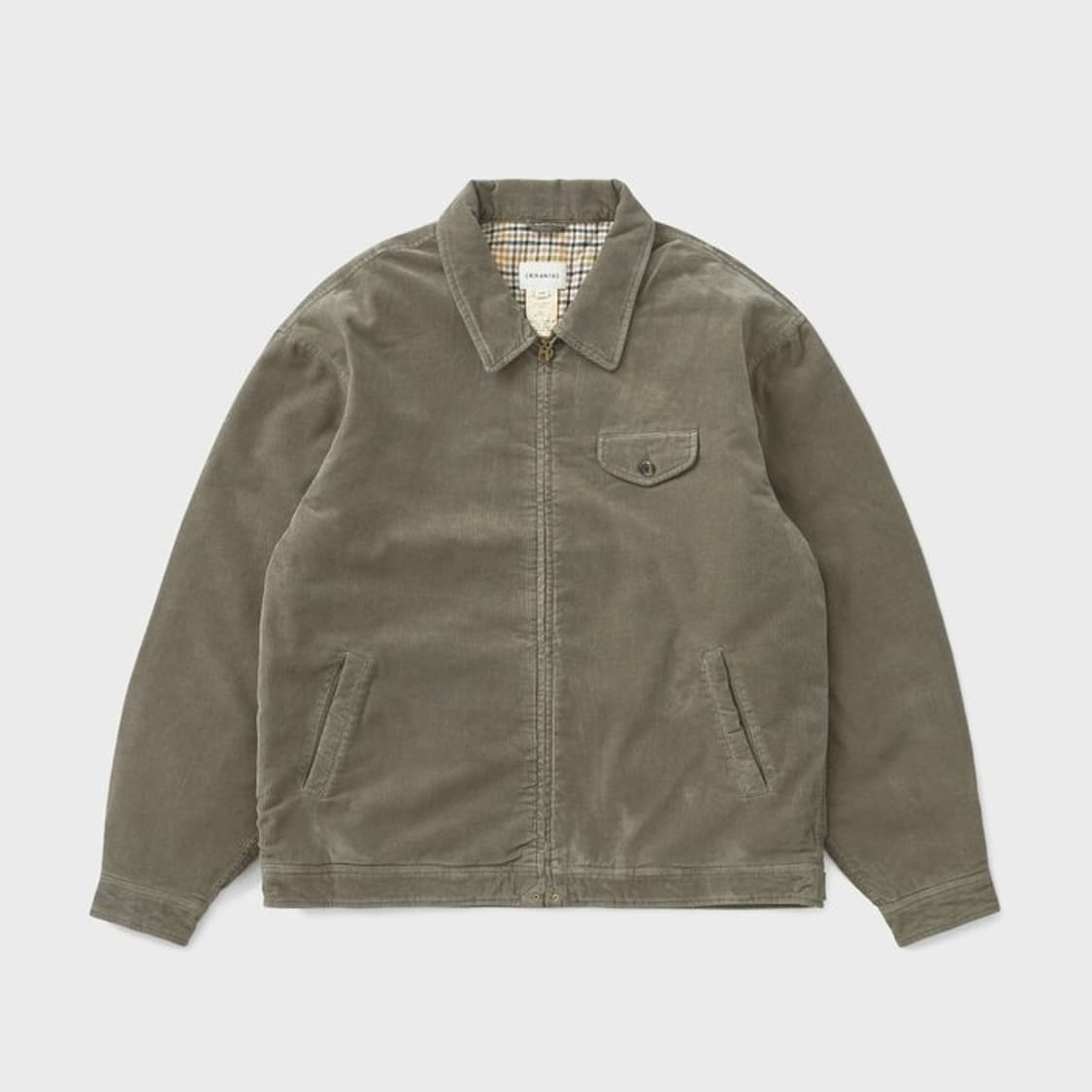 [L] 카키스 코듀로이 스윙자켓 세이지 상품이미지1