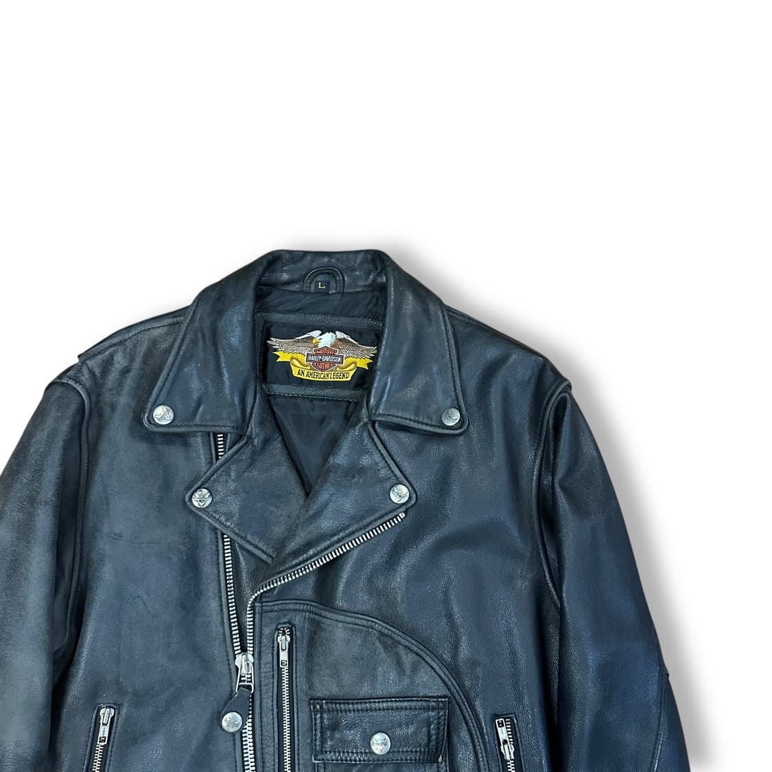 할리데이비슨 레더 바이커 자켓 상품이미지2