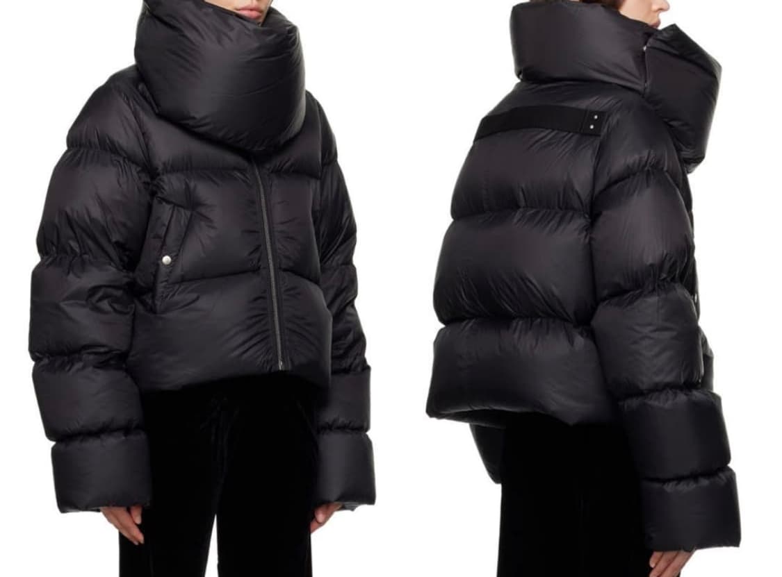 릭오웬스 퍼넬넥 패딩 23fw luxor 상품이미지8