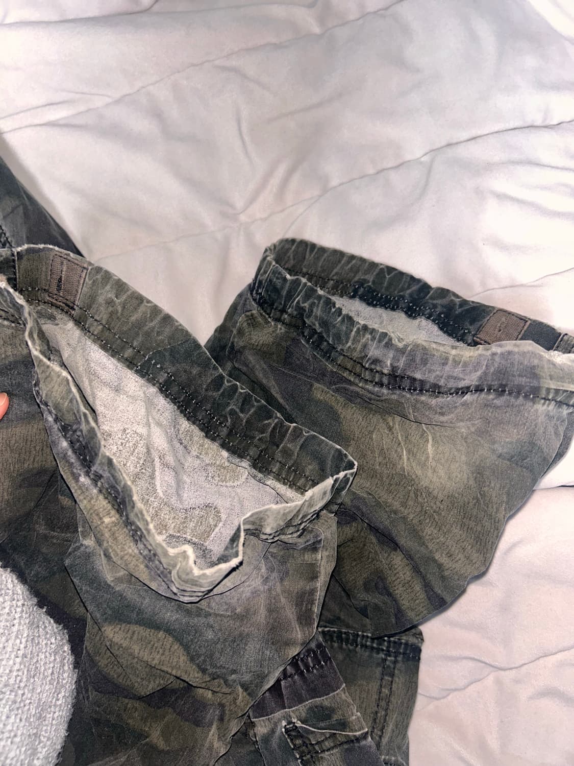 빈티지 로우웨스트 카고바지 상품이미지5