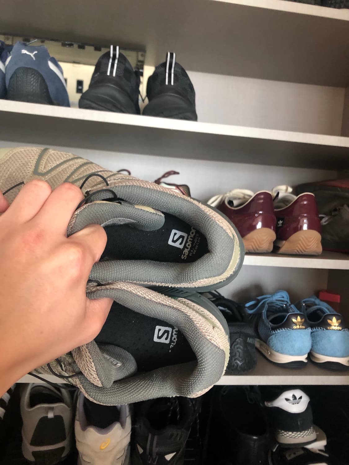 살로몬 스피드크로스 3 마인드풀 그레이 그린 상품이미지2