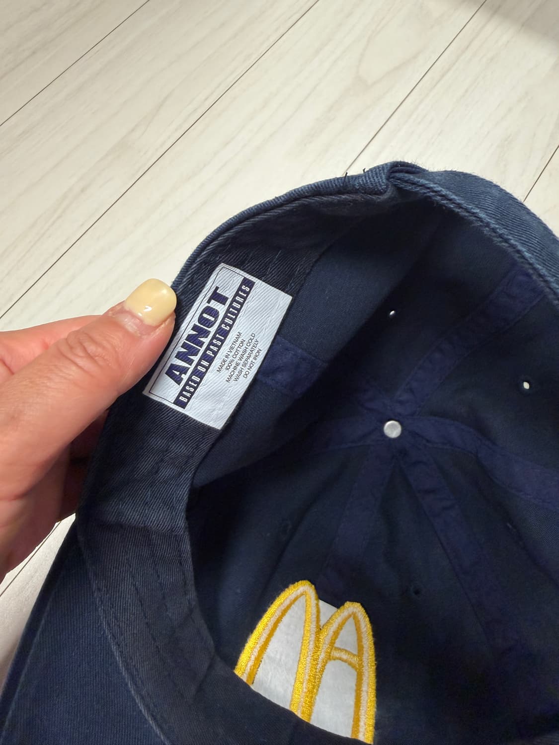 아노트 캠프캡 모자 상품이미지3