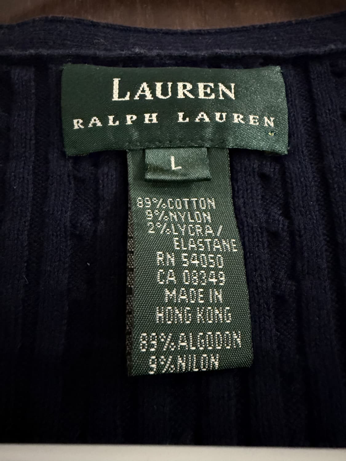 로렌 랄프로렌 꽈배기 가디건 상품이미지4