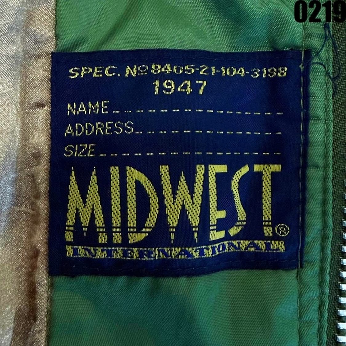 MIDWEST A.M & P.M 스타디움 점퍼 XL 0219  상품이미지9