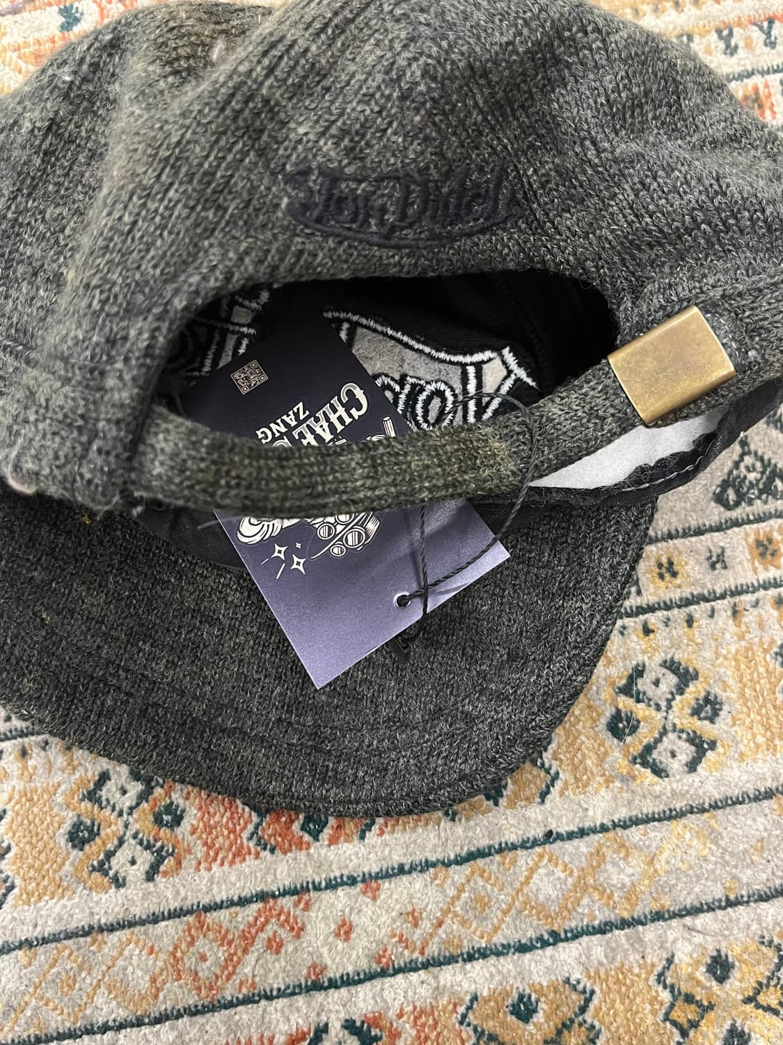 본더치 니트 볼캡 차콜 #csz3044 상품이미지4