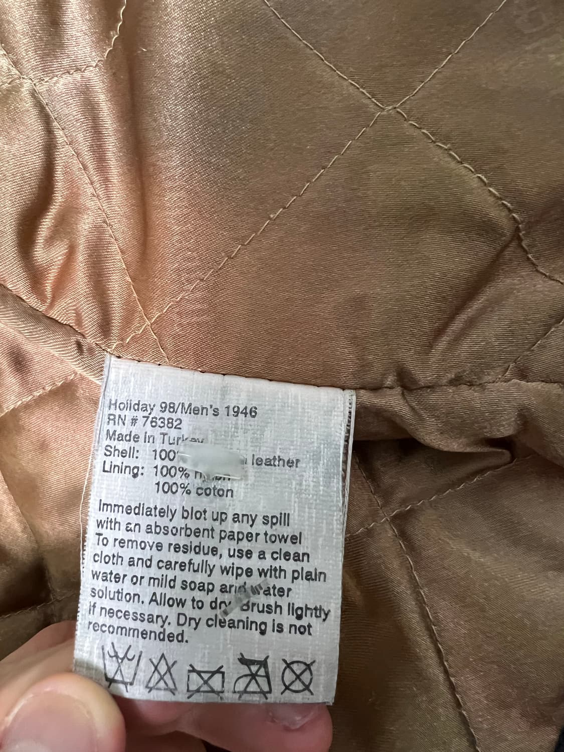 Timberland leather car coat 상품이미지5