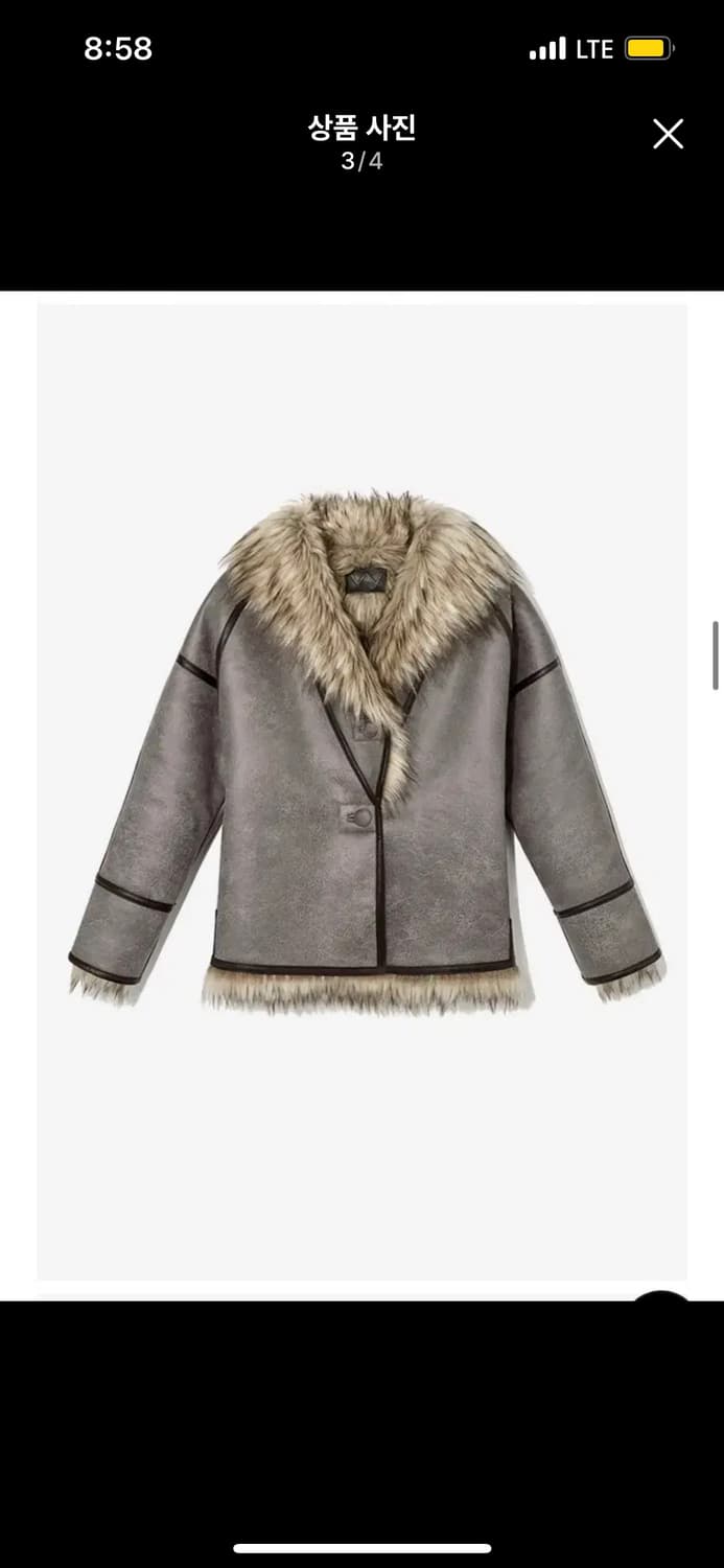 오픈와이와이 리버서블 퍼자켓 (사이즈 교환 받음) 상품이미지1