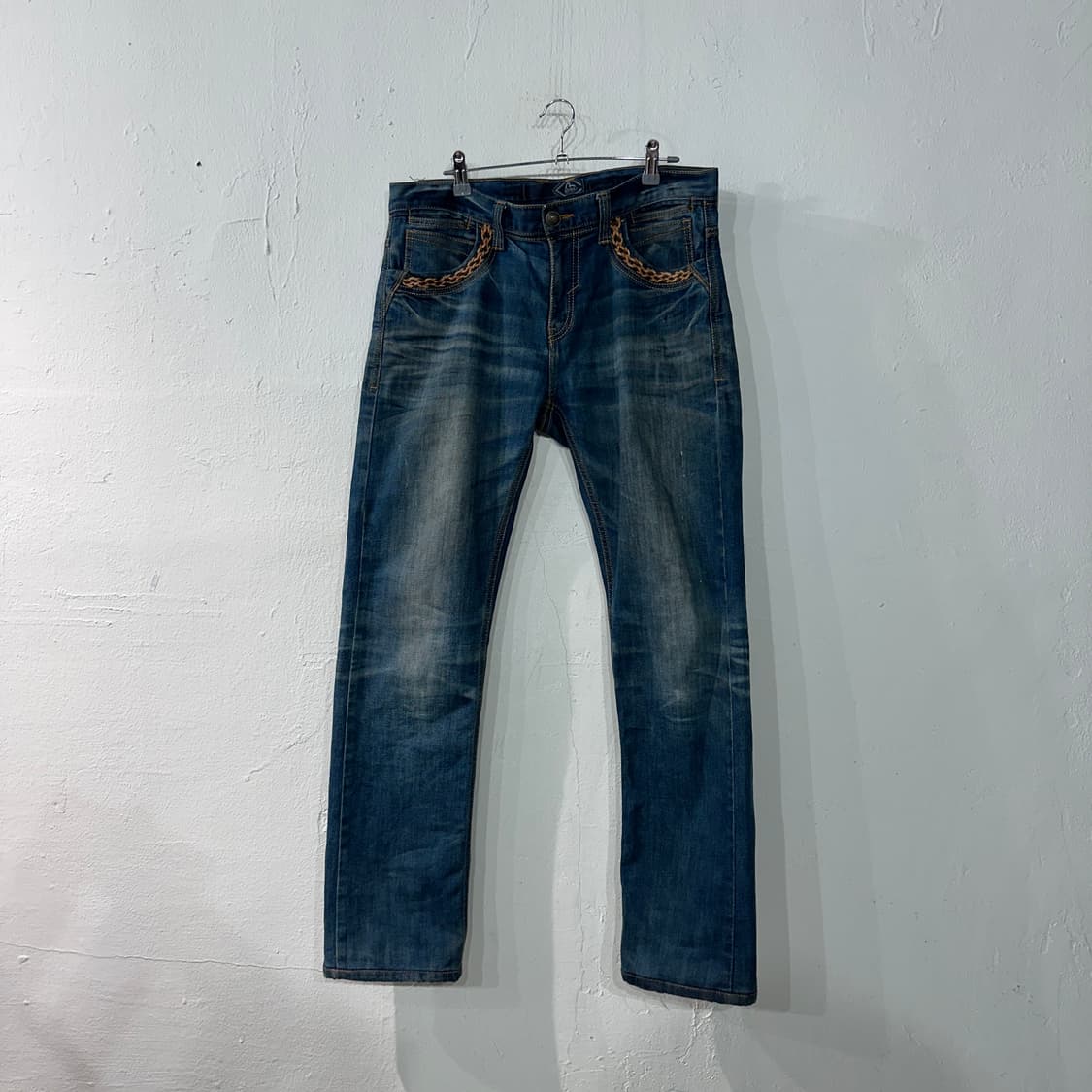 에비수 데님 청바지 34 상품이미지3
