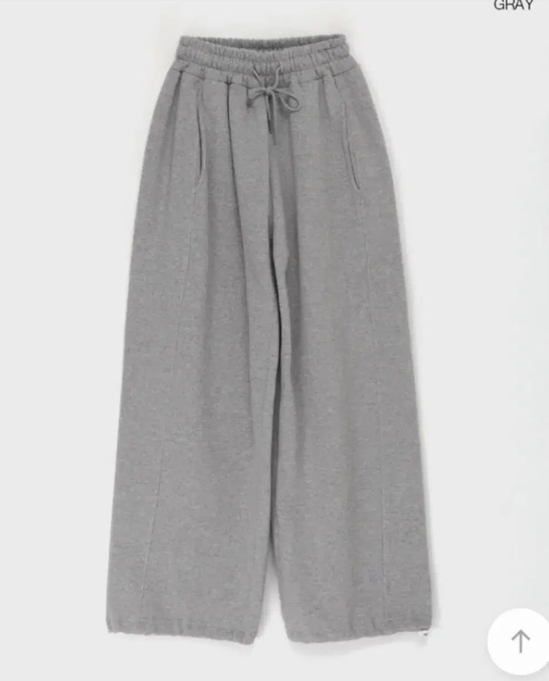 블랙업 우태 기모 스트링 팬츠 츄리닝 상품이미지2