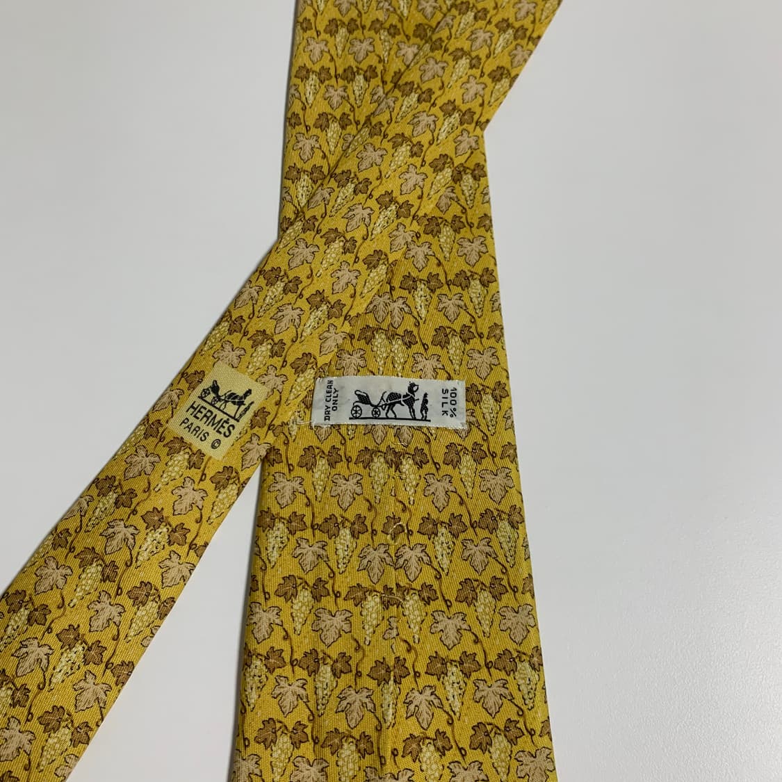 에르메스(HERMES) 명품 빈티지넥타이 100실크 B+등급 상품이미지5