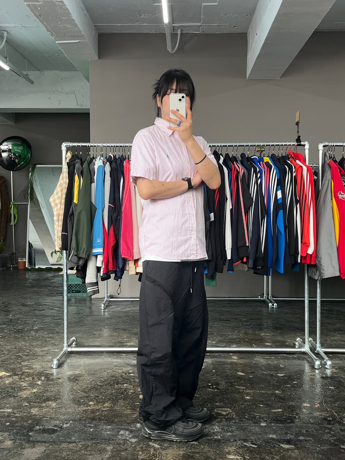 폴로 랄프로렌 스트라이프 반팔 셔츠 상품이미지4