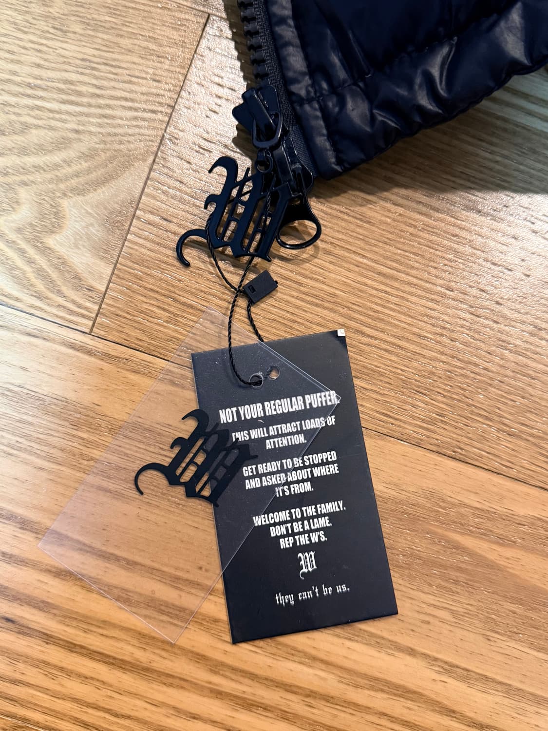 Worst work 유광 패딩 상품이미지6