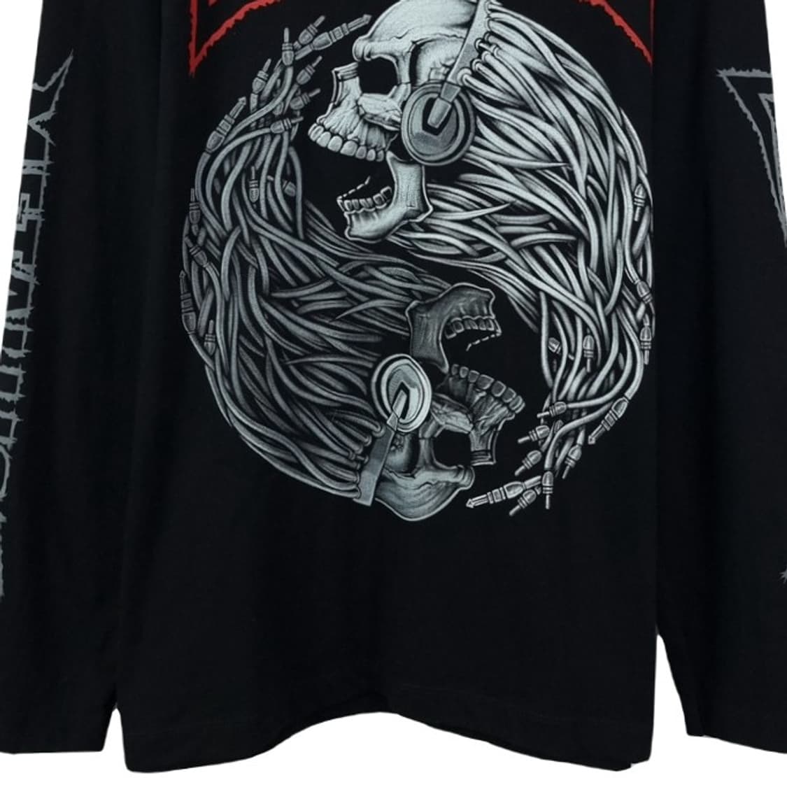 [빈티지] 메탈리카 프린팅 롱슬리브 긴팔티 락티 블랙 M20045 상품이미지5