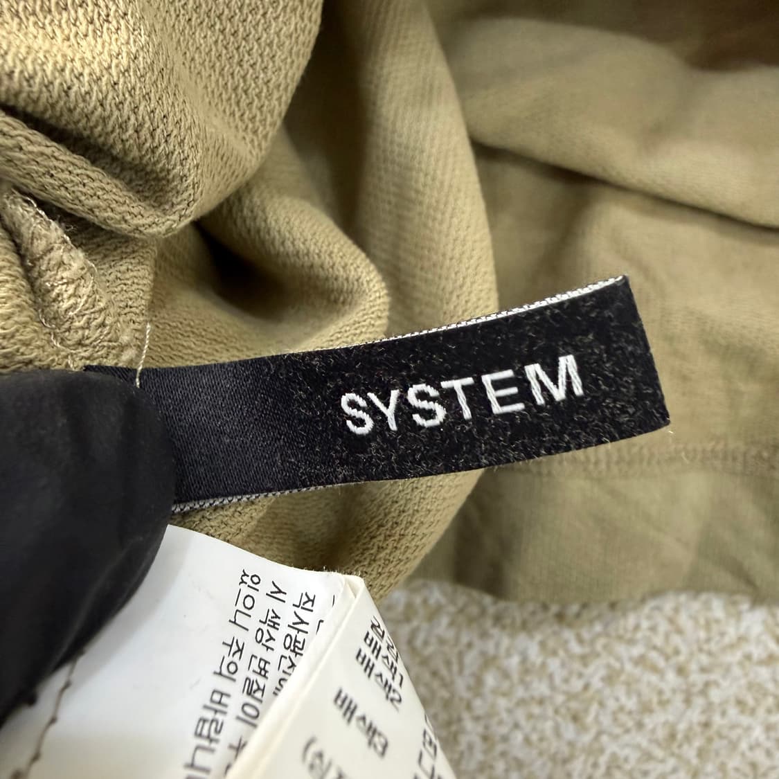 F 시스템 블록 스트링 후드 아노락0203T 상품이미지3