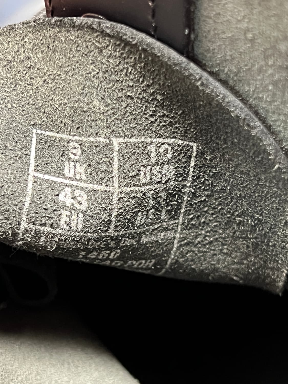 [280] 닥터마틴 1460 WS 화이트스티치 블랙 43 상품이미지6