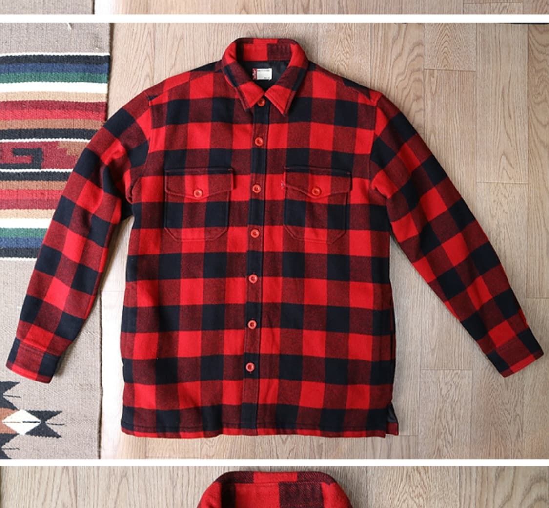 04S LEVIS 리바이스 61069 타탄 체크 울 자켓

L 상품이미지2