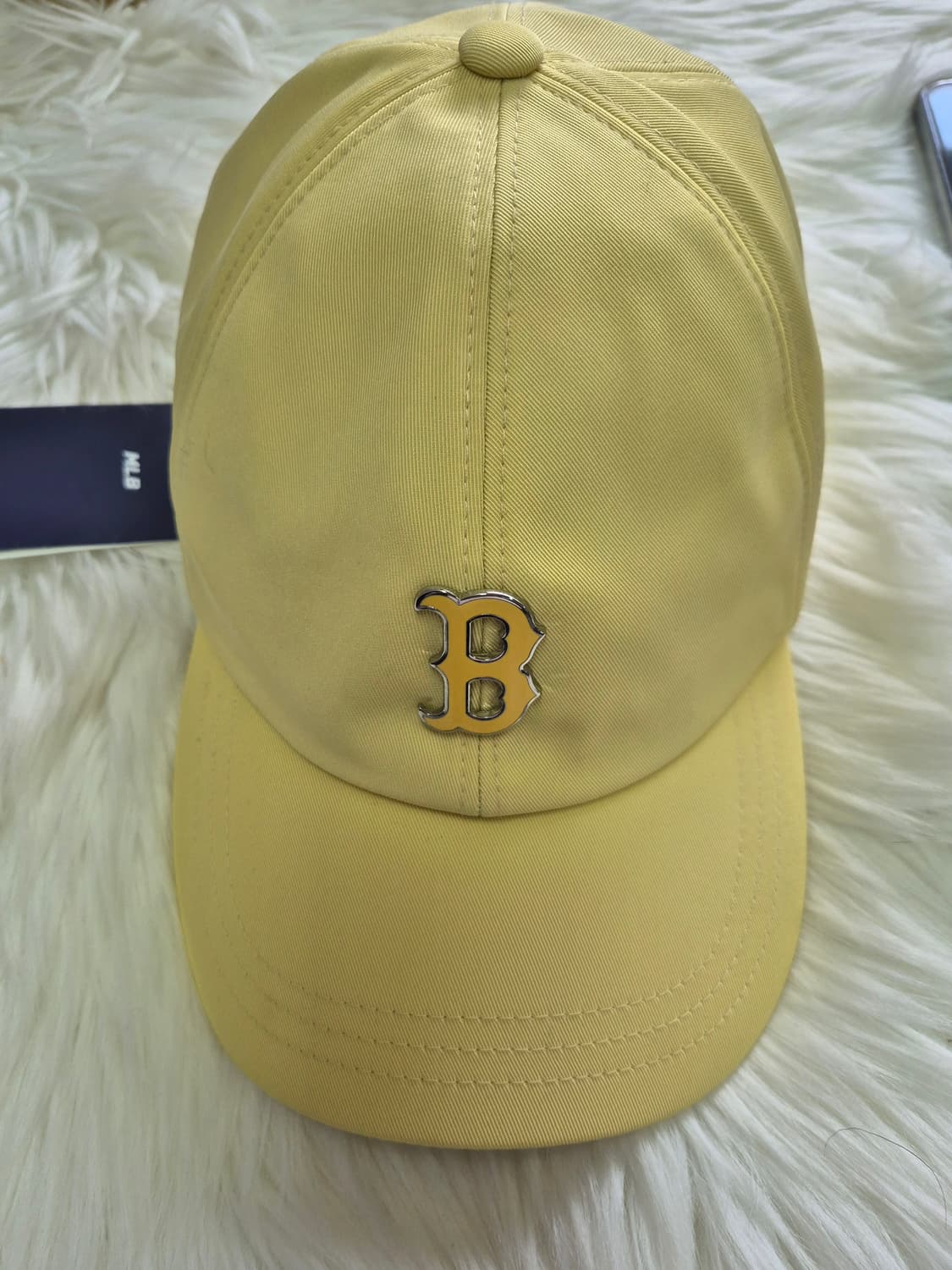 MLB 보스턴 레드삭스 볼캡 옐로우 FREE 새제품 상품이미지1