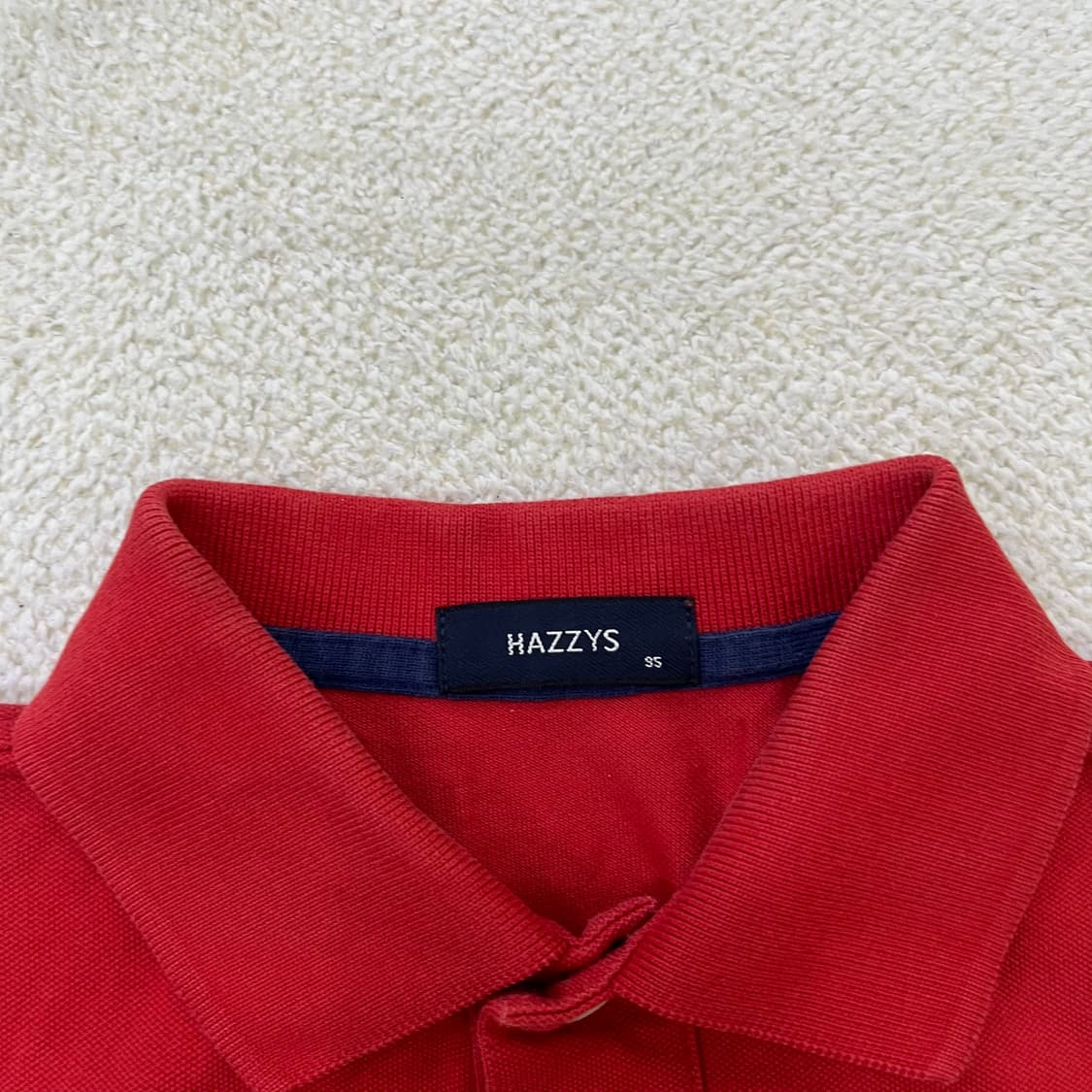 95 헤지스 반팔 카라 티셔츠 0319M 상품이미지2