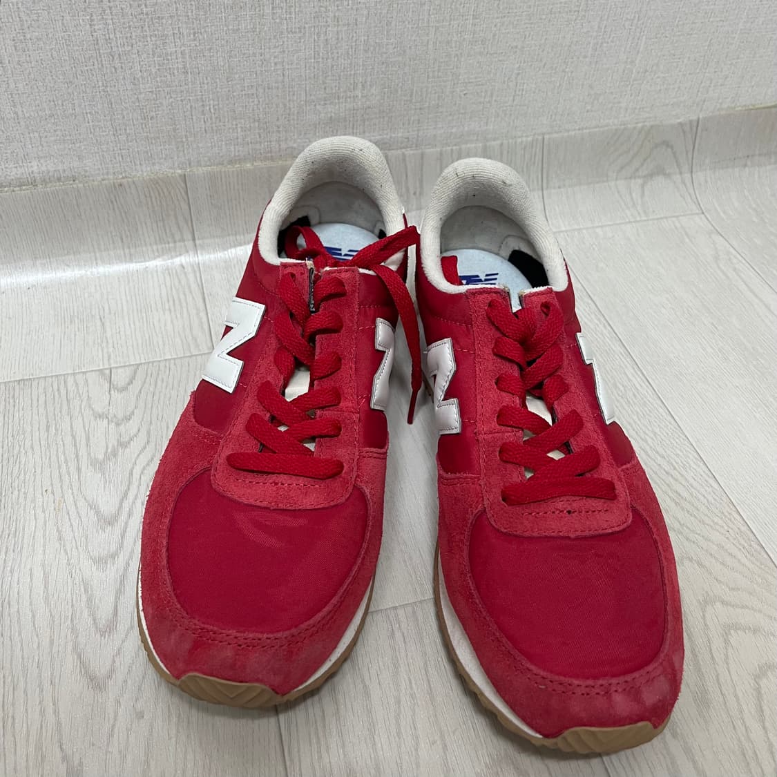 뉴발란스 U220RD 레드 운동화 260 상품이미지1